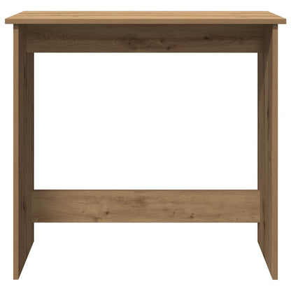 vidaXL Desk Artisan Oak 80x40x75 cm Engineered Wood
