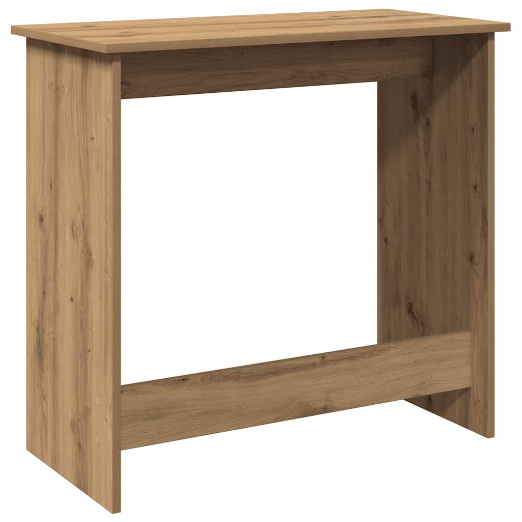 vidaXL Desk Artisan Oak 80x40x75 cm Engineered Wood