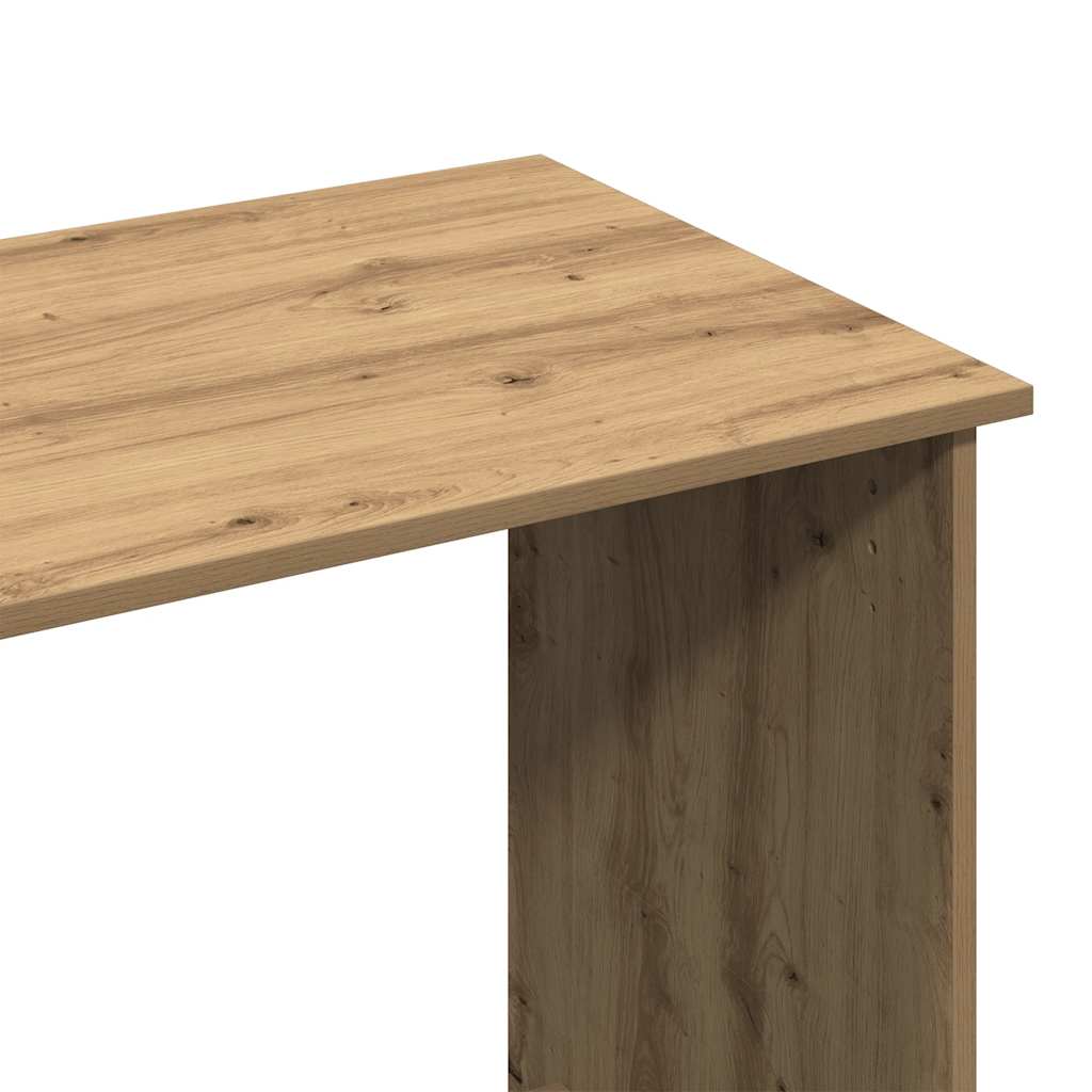 vidaXL Desk Artisan Oak 80x40x75 cm Engineered Wood