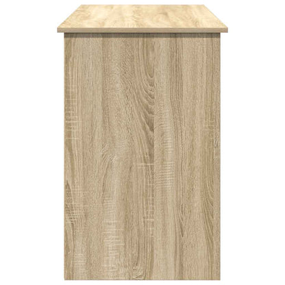 vidaXL Desk Sonoma Oak 102x50x75 cm Engineered Wood