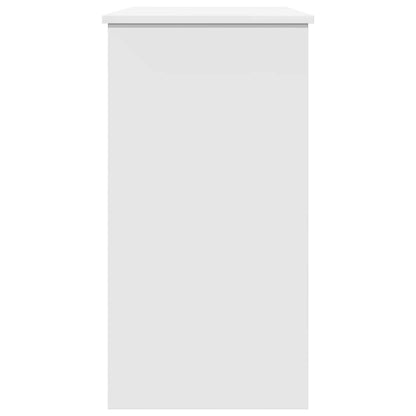 vidaXL Desk White 80x40x75 cm Engineered Wood