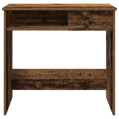 vidaXL Desk Old Wood 80x40x75 cm Engineered Wood