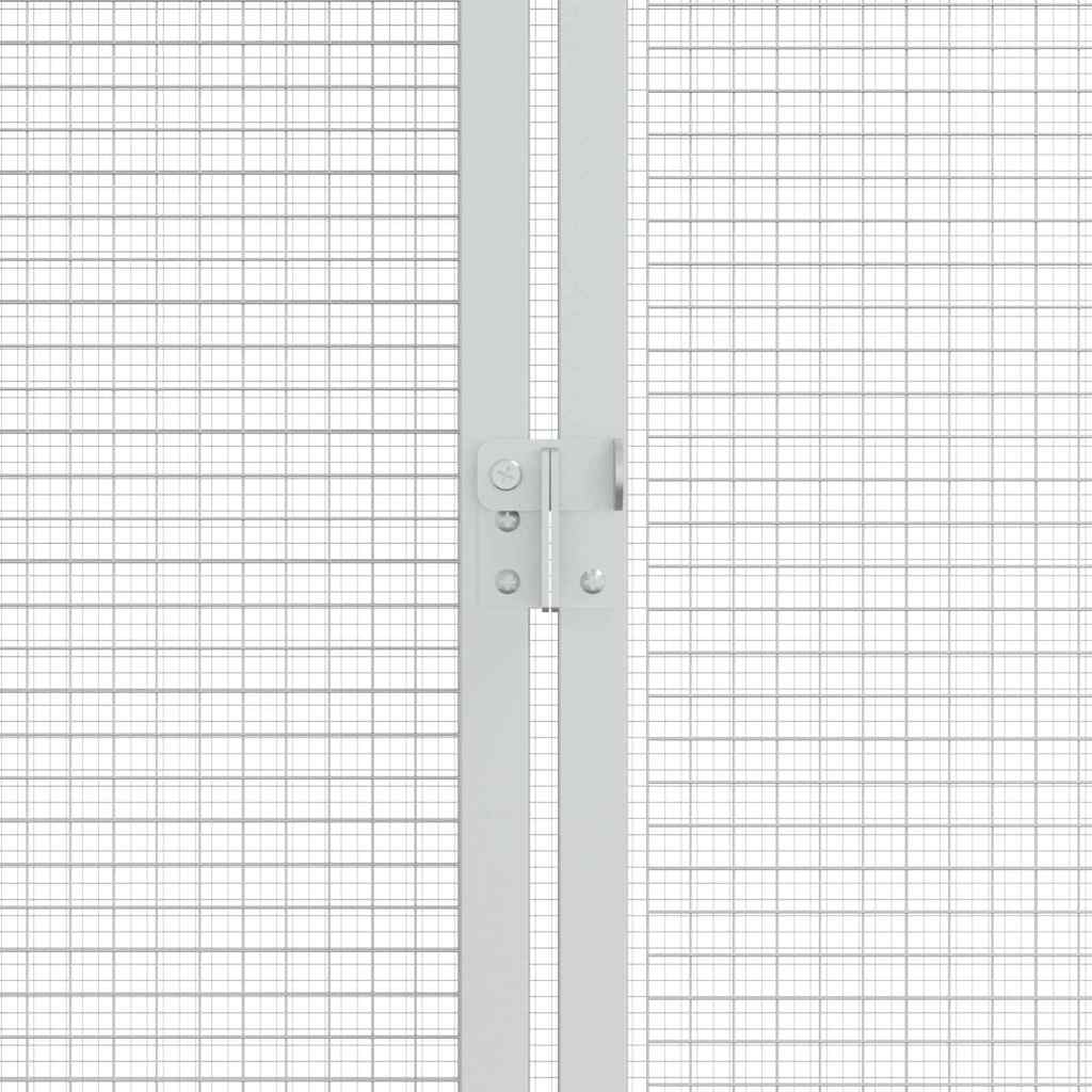 vidaXL Bird Cage Anthracite 227 x 310 x 247 cm Galvanised Steel