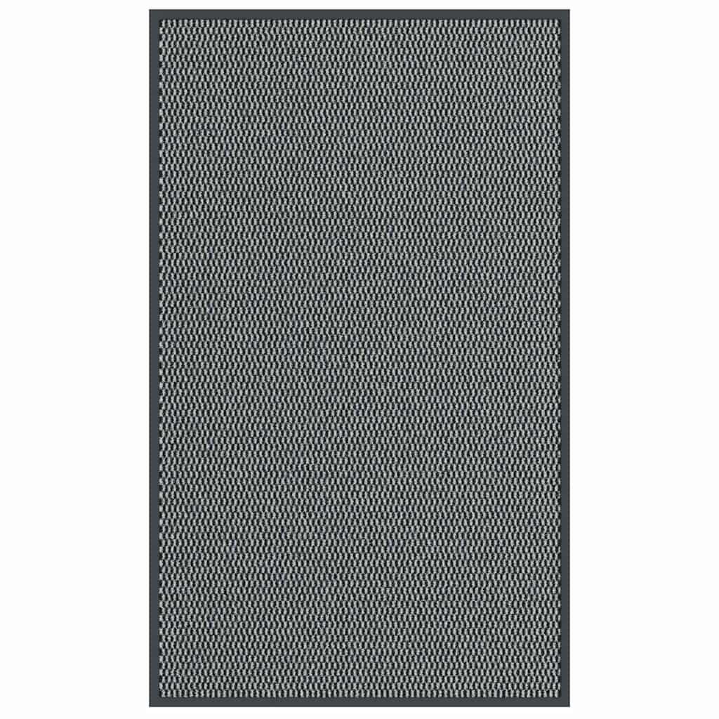 vidaXL Doormat Anthracite 90x150 cm