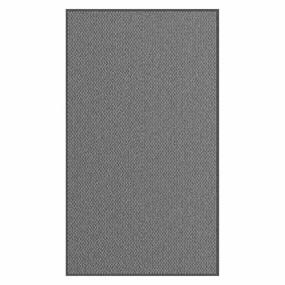 vidaXL Doormat Anthracite 115x200 cm