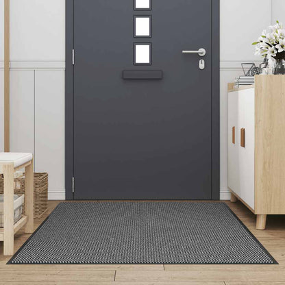 vidaXL Doormat Anthracite 115x200 cm