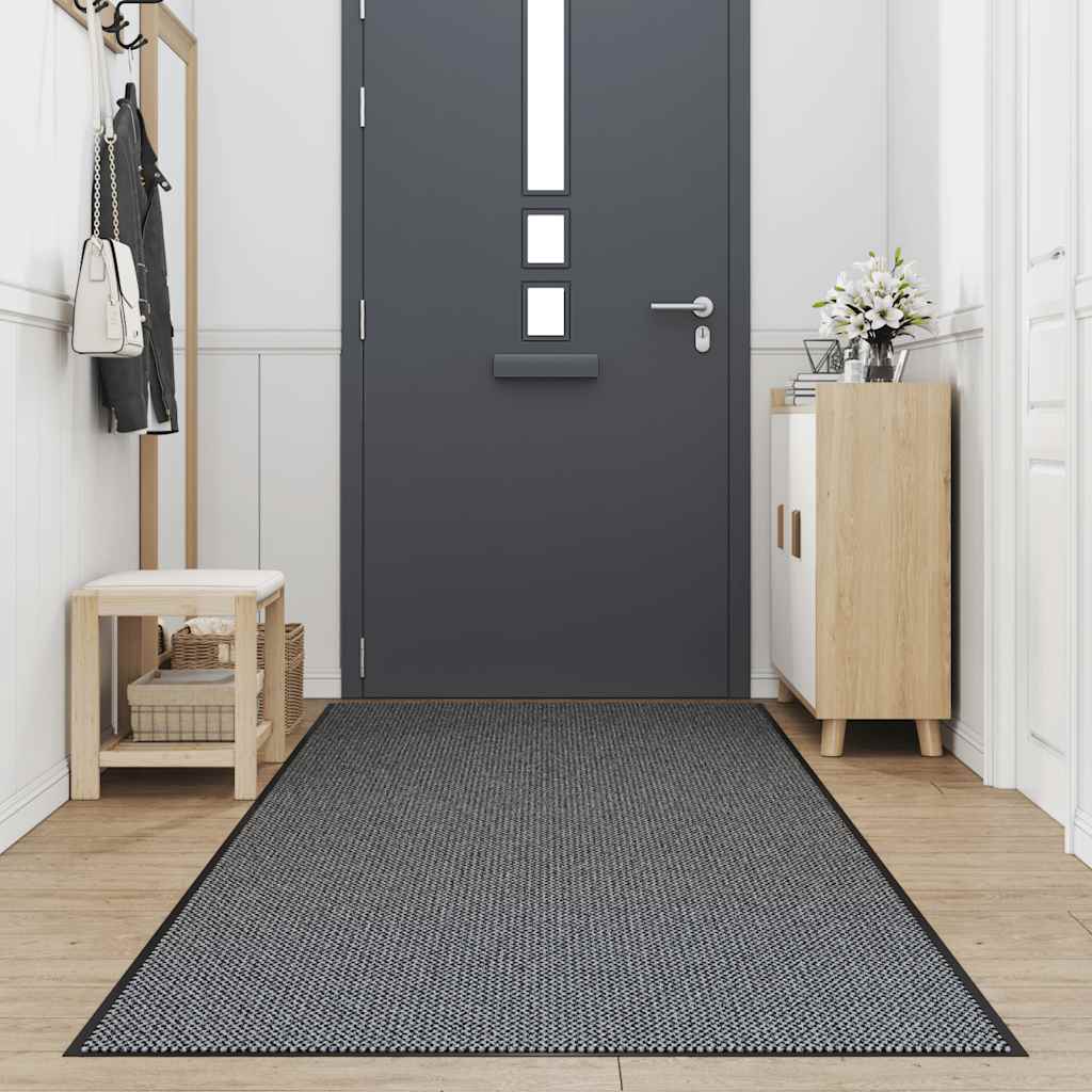 vidaXL Doormat Anthracite 115x500 cm