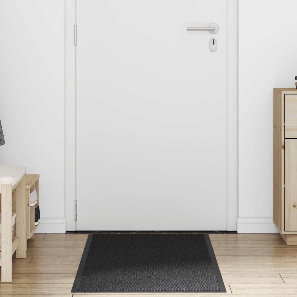 vidaXL Doormat Black 60x180 cm