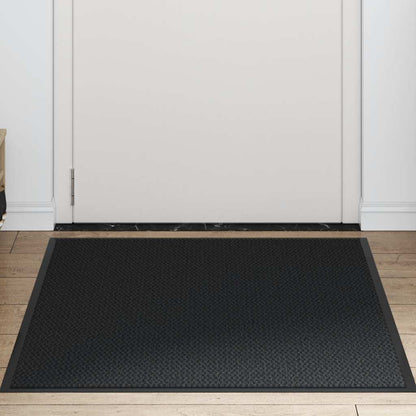 vidaXL Doormat Black 80x120 cm