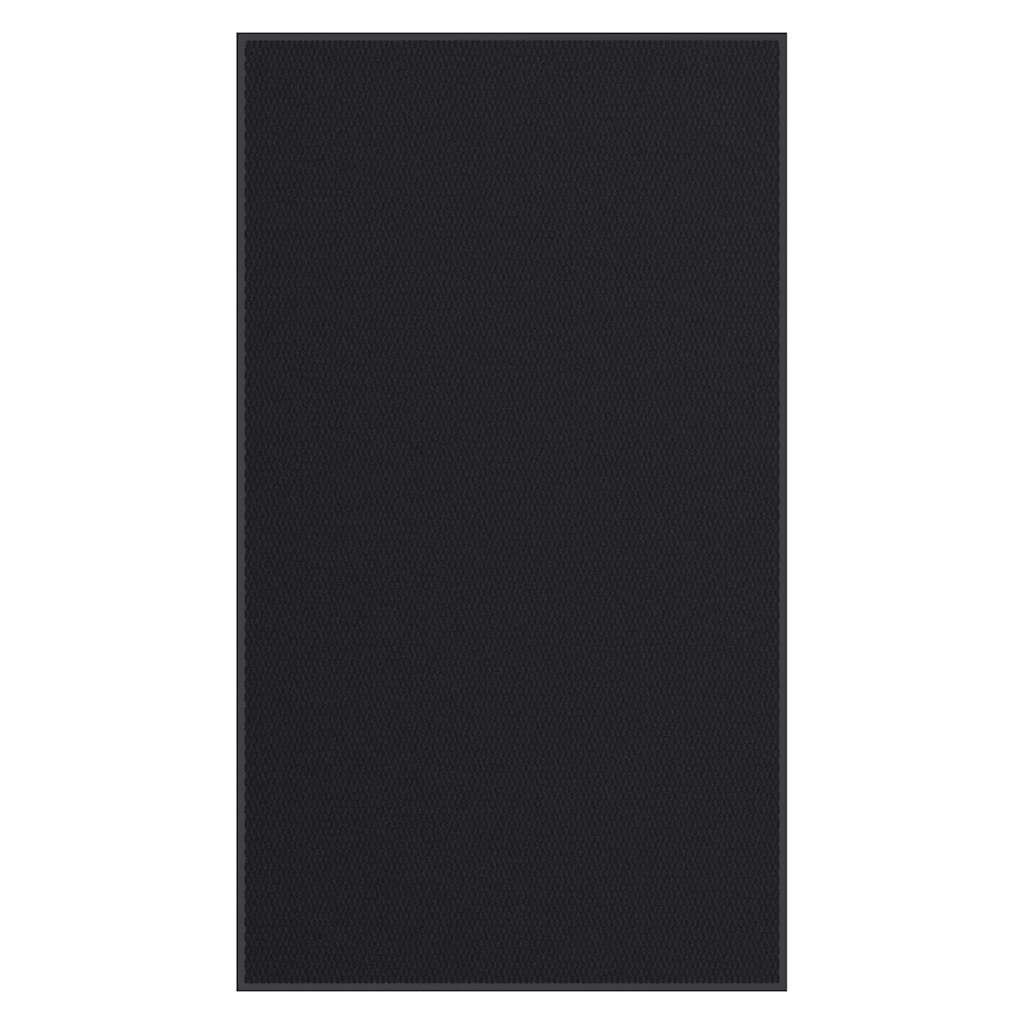 vidaXL Doormat Black 115x200 cm