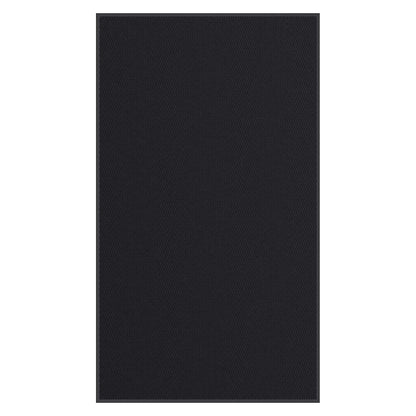 vidaXL Doormat Black 115x200 cm