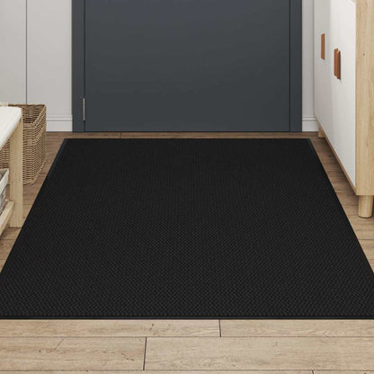 vidaXL Doormat Black 115x200 cm
