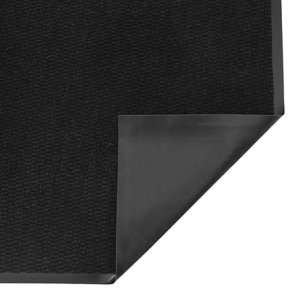 vidaXL Doormat Black 115x300 cm