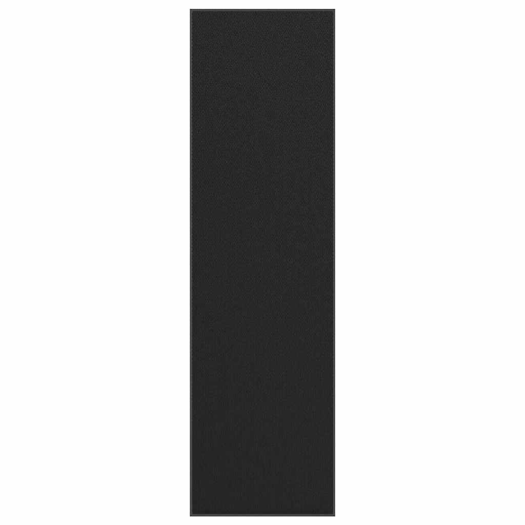vidaXL Doormat Black 115x400 cm