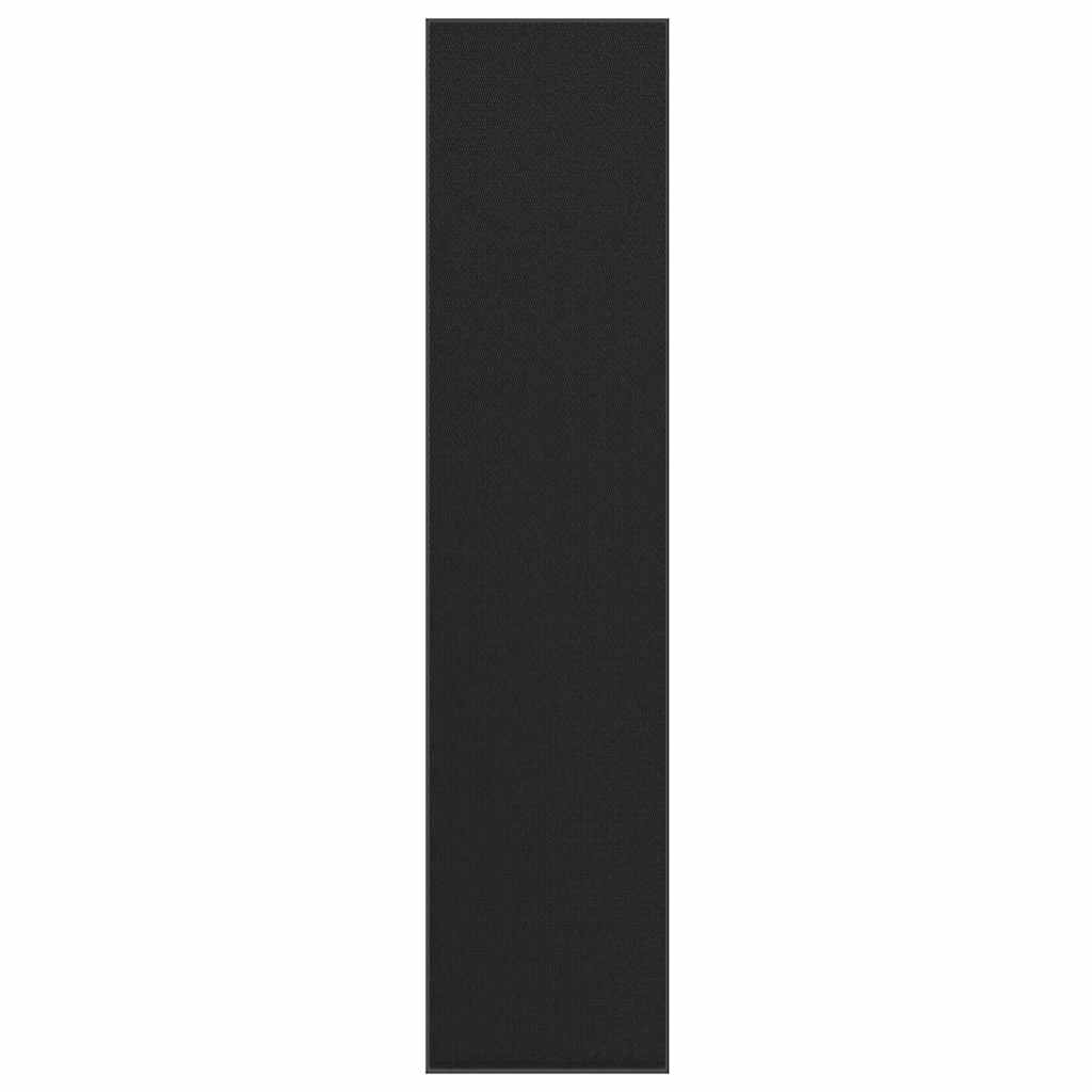 vidaXL Doormat Black 115x500 cm