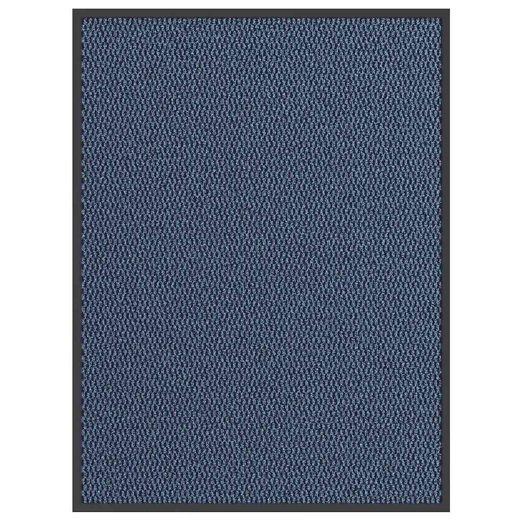 vidaXL Doormat Blue 80x120 cm