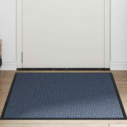 vidaXL Doormat Blue 90x120 cm