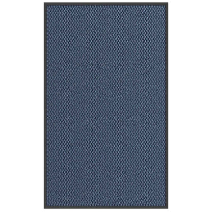 vidaXL Doormat Blue 90x150 cm