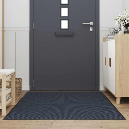 vidaXL Doormat Blue 115x200 cm