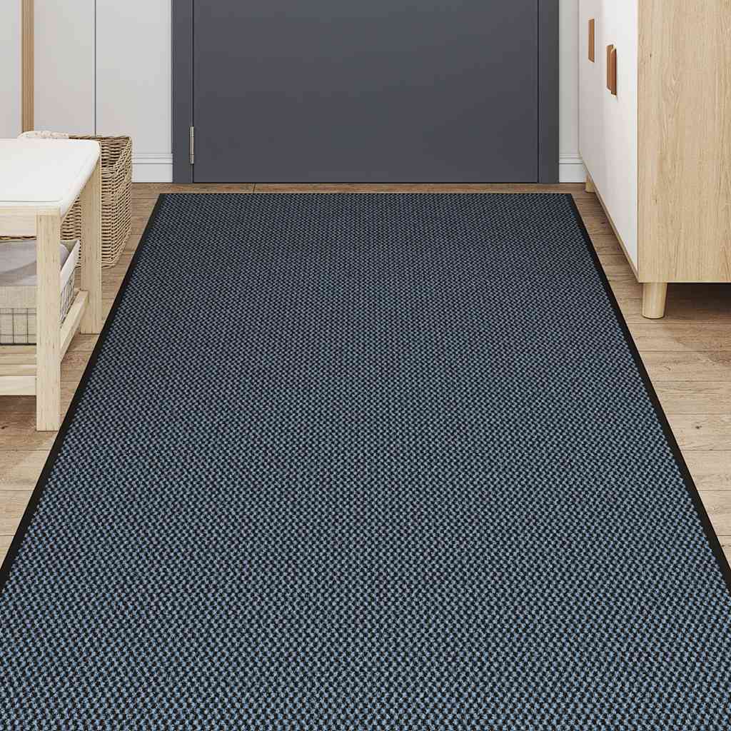 vidaXL Doormat Blue 115x400 cm