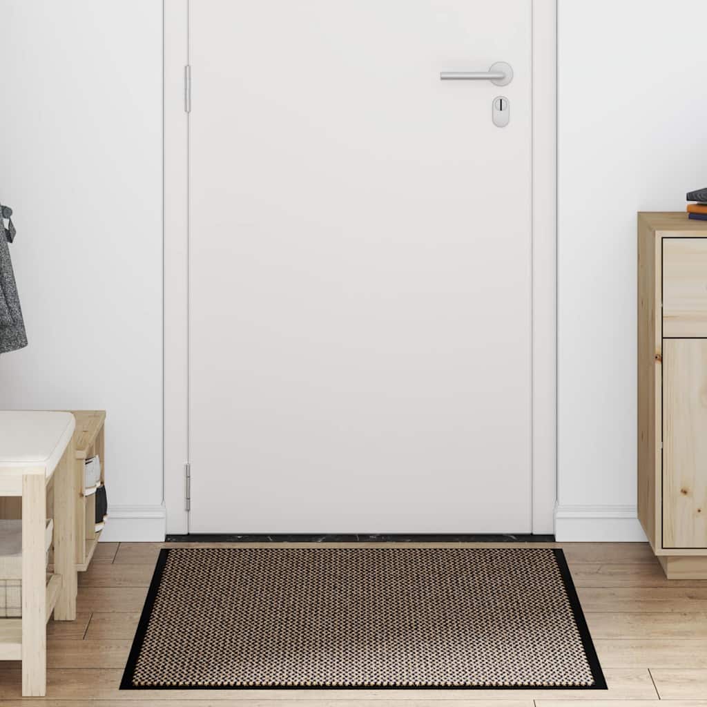 vidaXL Doormat Brown 80x120 cm