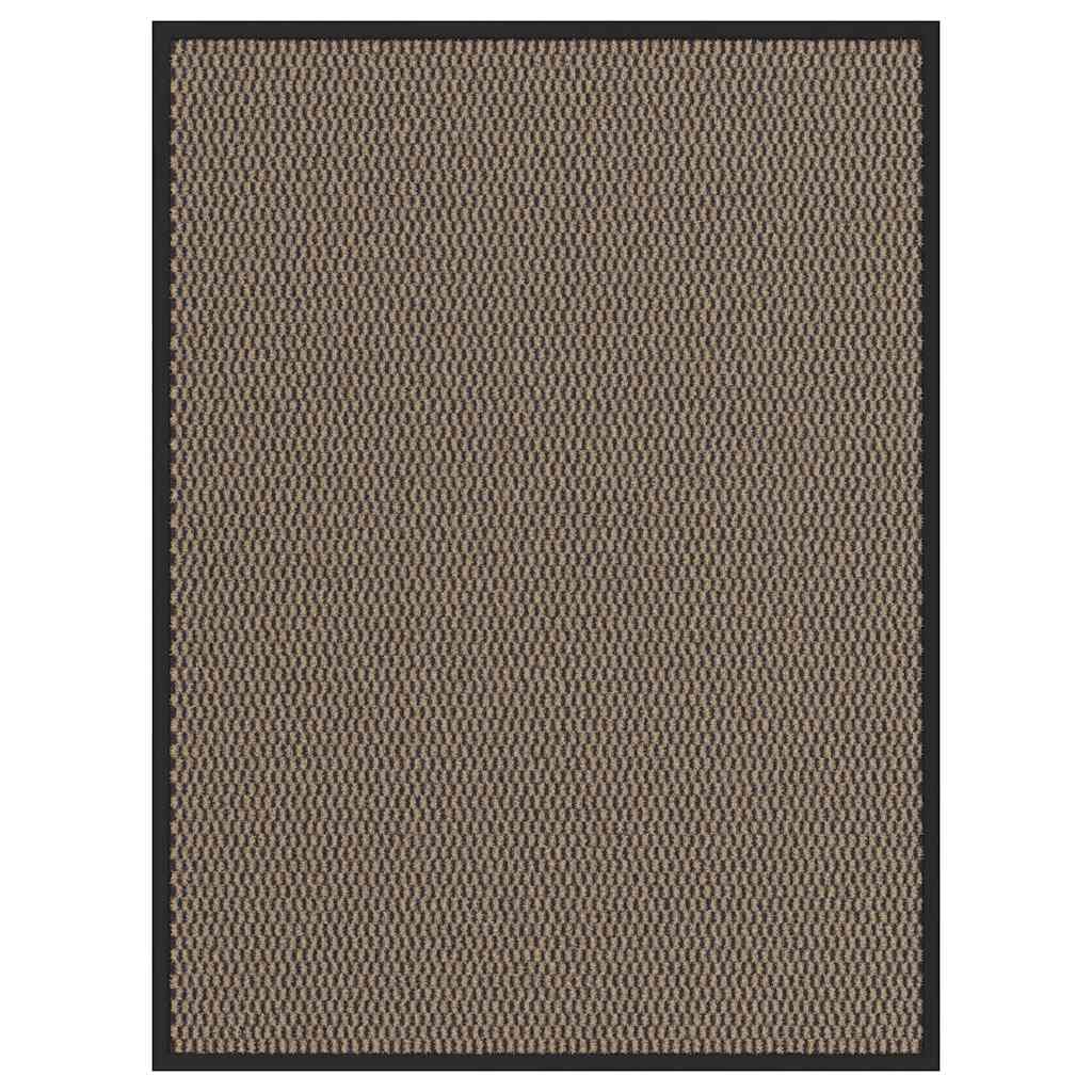 vidaXL Doormat Brown 90x120 cm