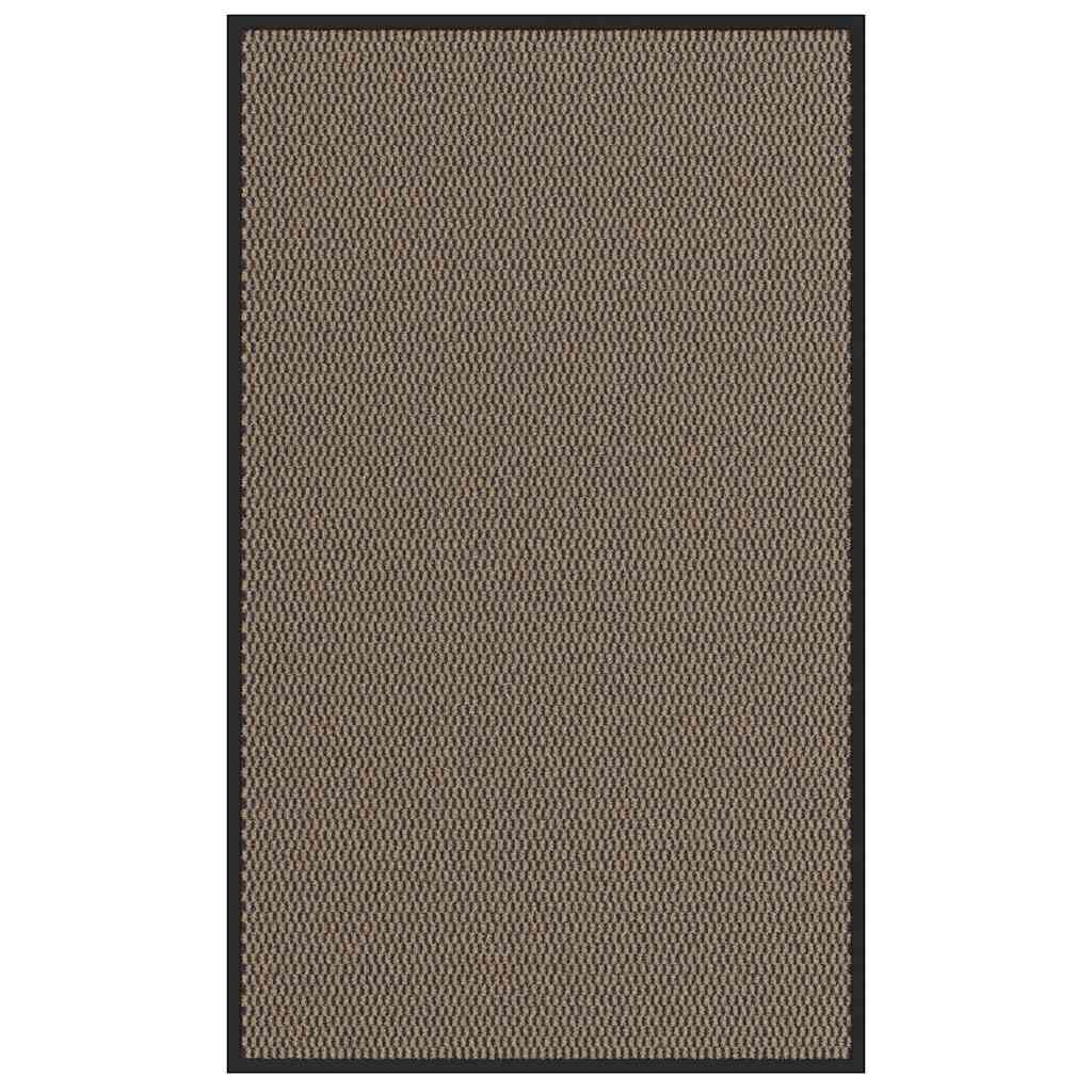 vidaXL Doormat Brown 90x150 cm