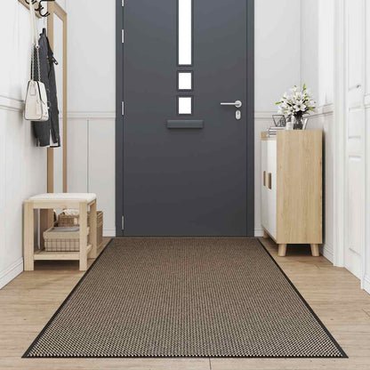 vidaXL Doormat Brown 115x300 cm