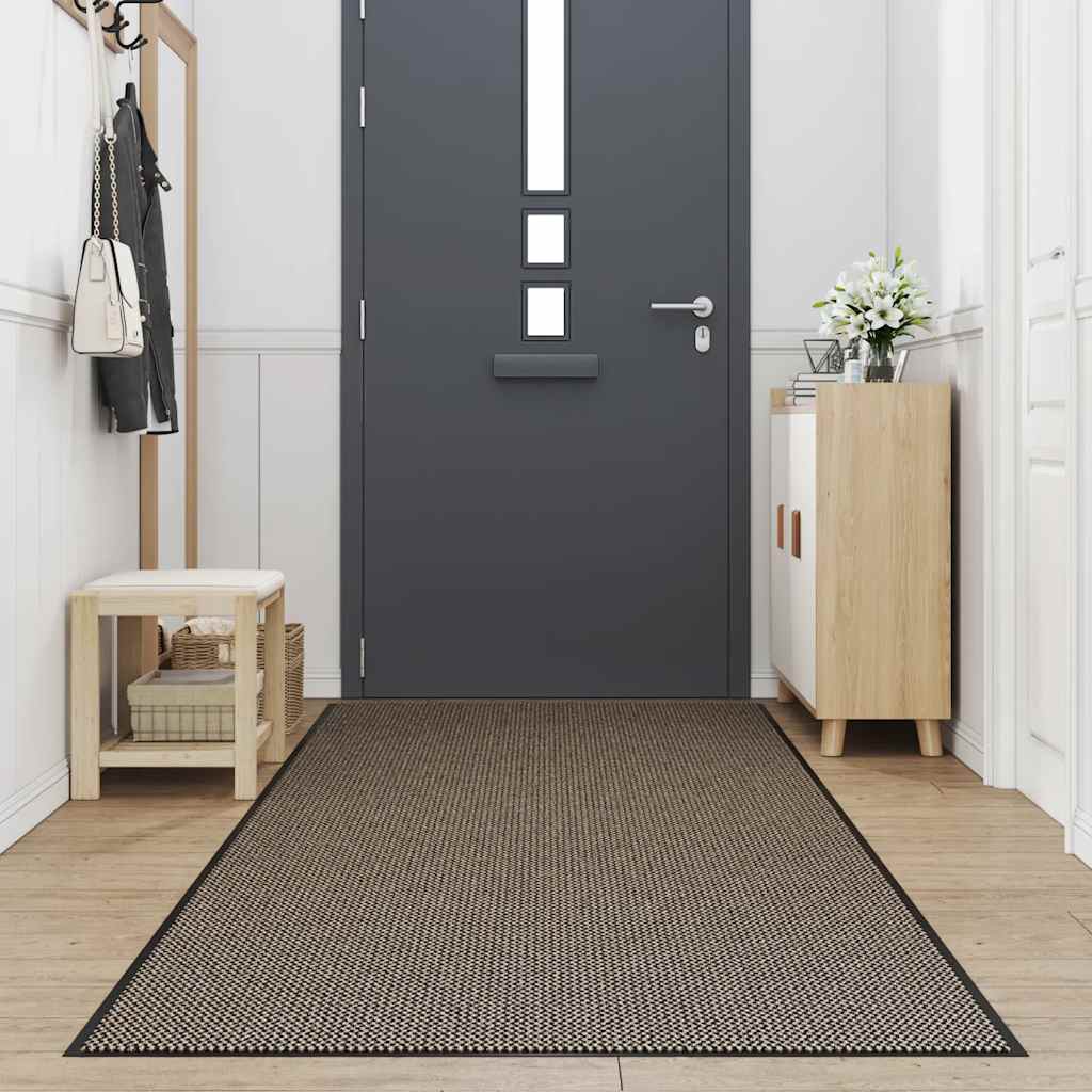 vidaXL Doormat Brown 115x400 cm