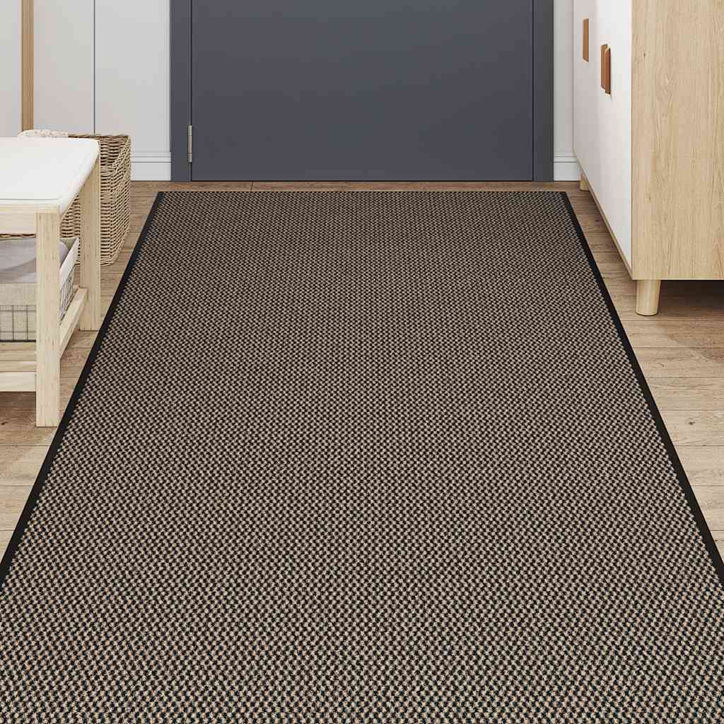 vidaXL Doormat Brown 115x400 cm
