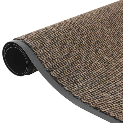 vidaXL Doormat Brown 115x500 cm