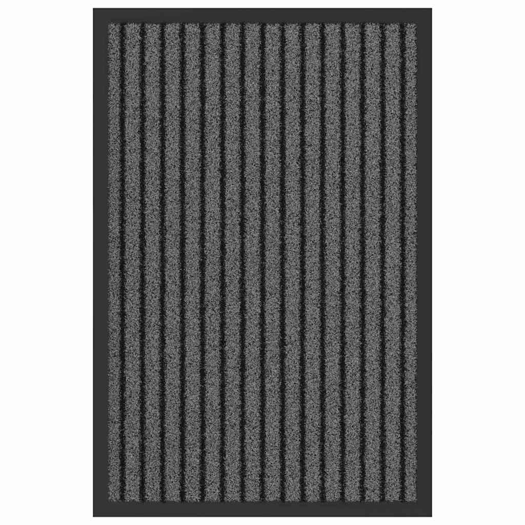 vidaXL Doormat Black 40 x 60 cm Polypropylene