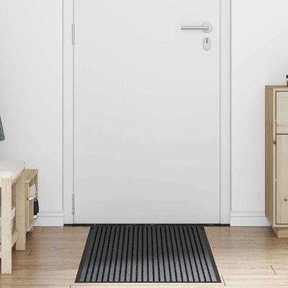 vidaXL Doormat Black 60 x 150 cm Polypropylene