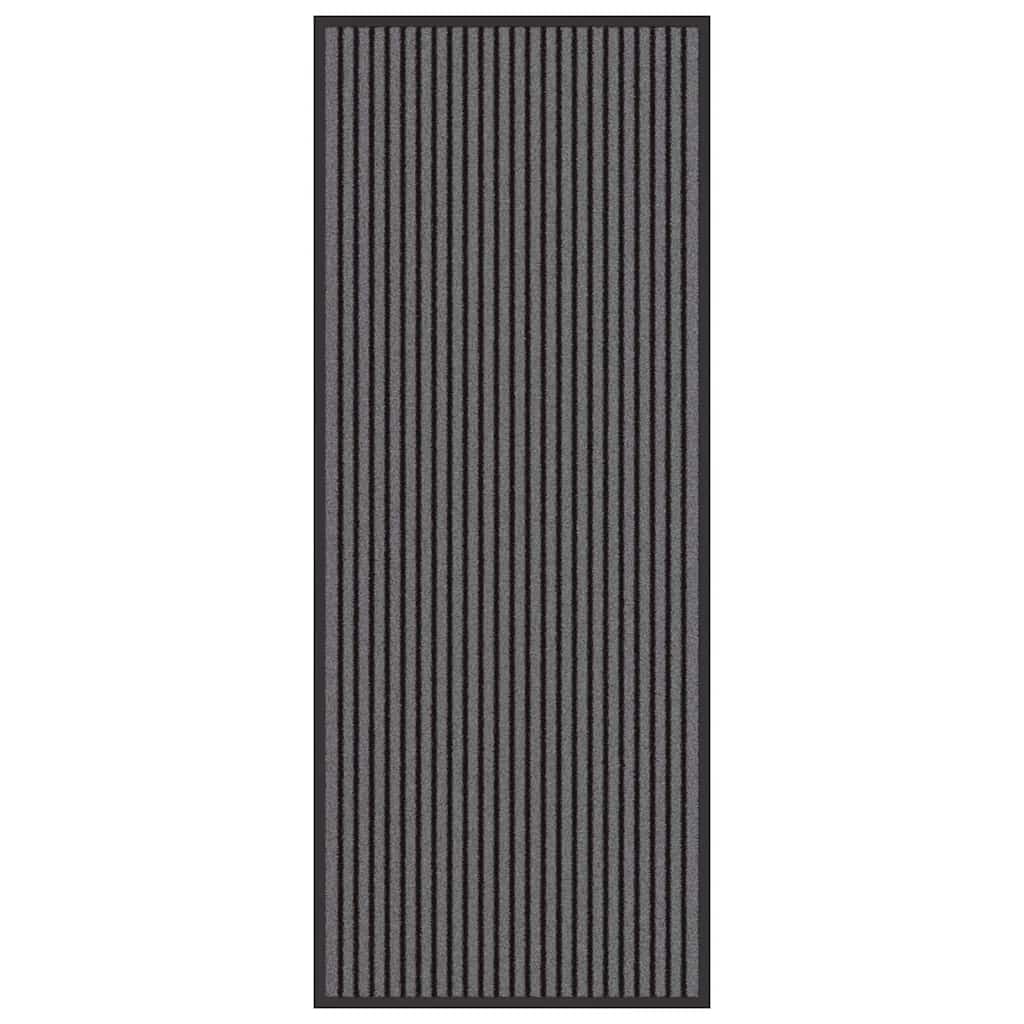 vidaXL Doormat Black 60 x 150 cm Polypropylene