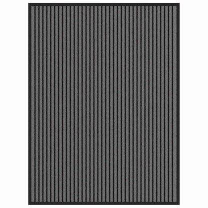 vidaXL Doormat Black 80 x 120 cm Polypropylene