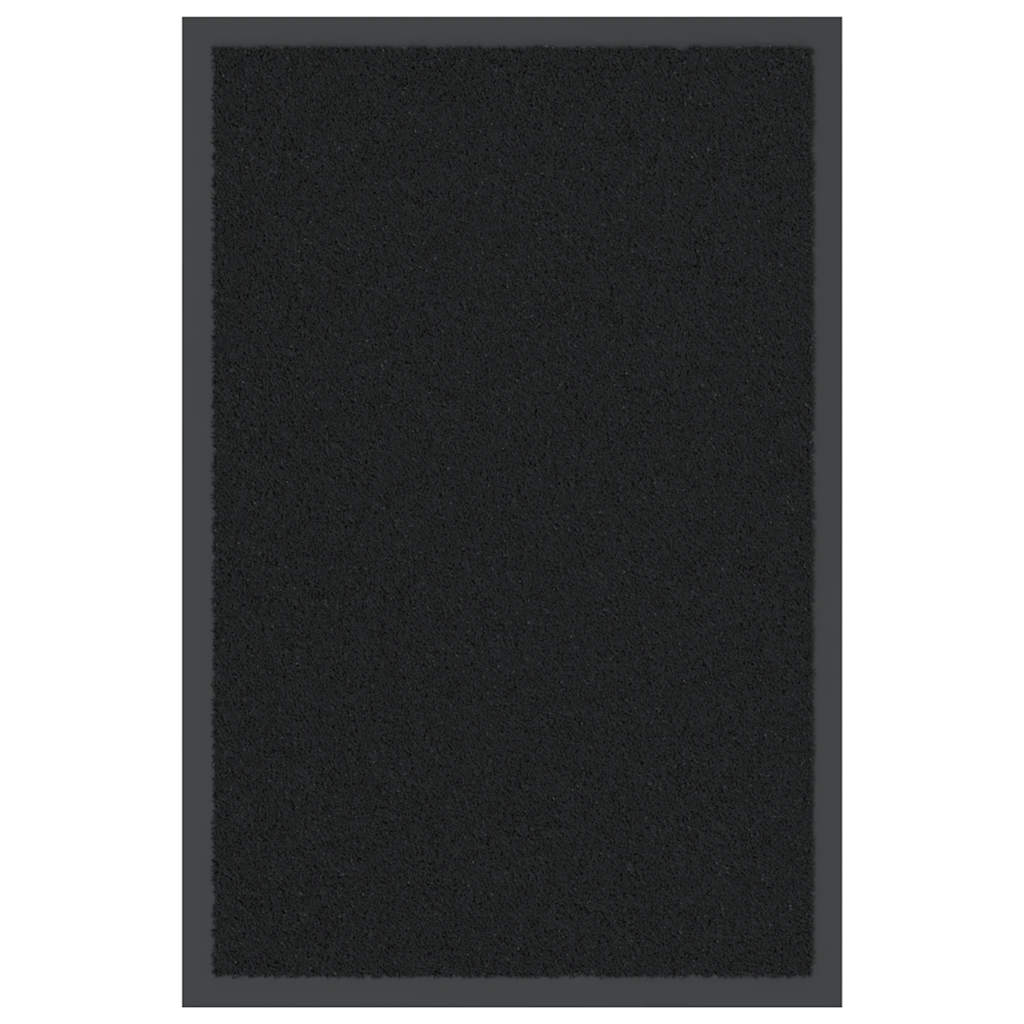 vidaXL Doormat Black 40x60 cm