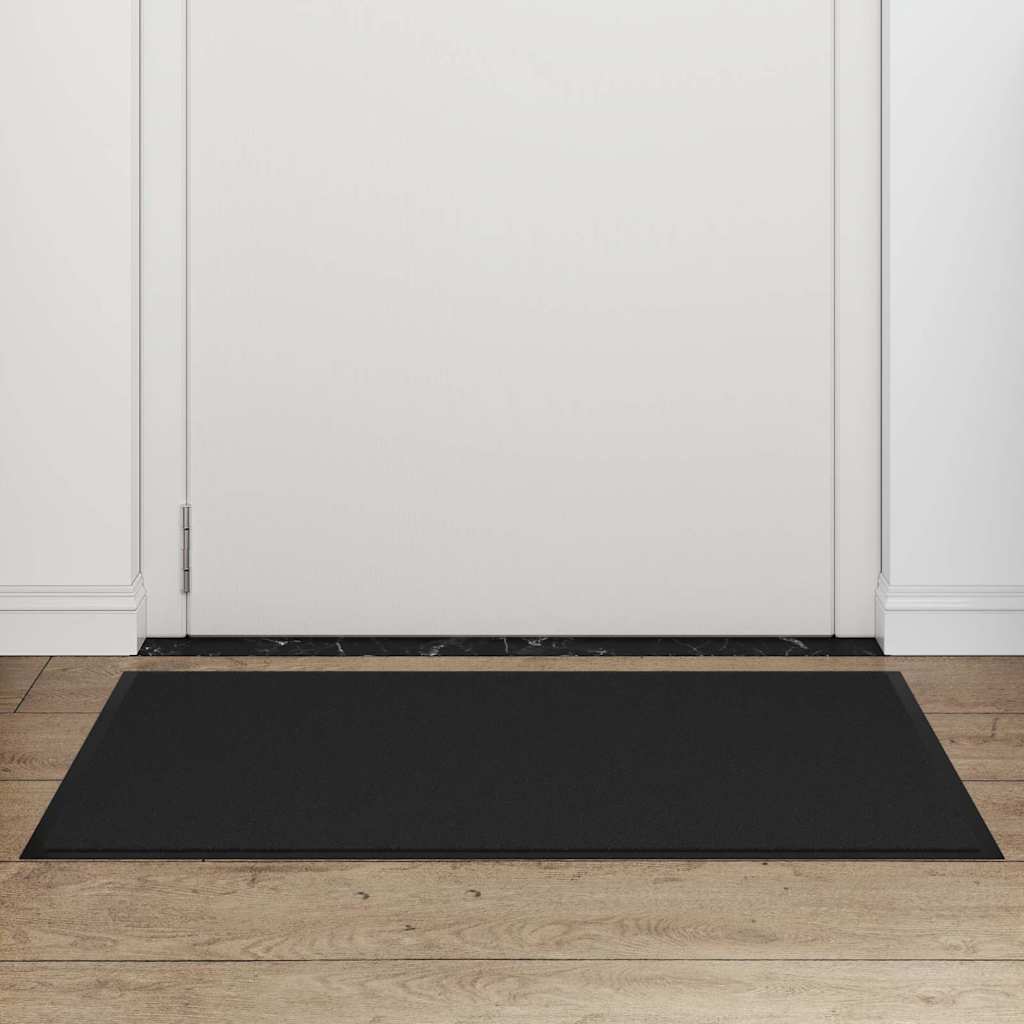 vidaXL Doormat Black 60x90 cm