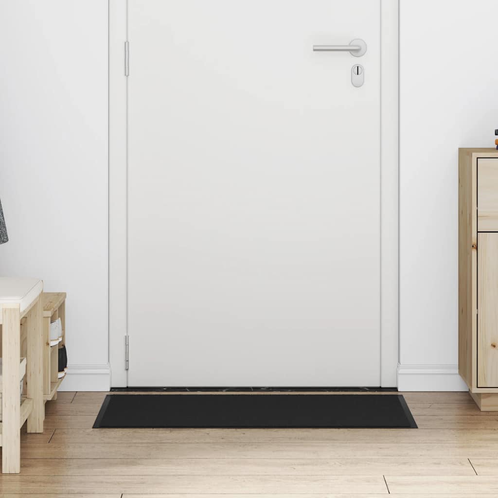 vidaXL Doormat Black 60x90 cm