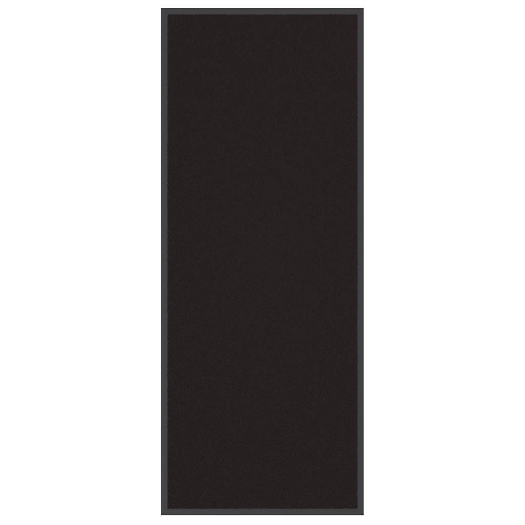 vidaXL Doormat Black 60x150 cm