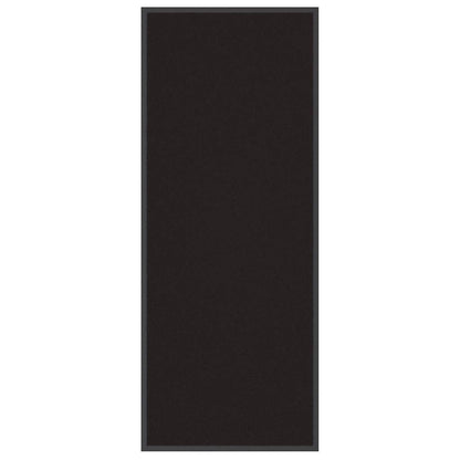 vidaXL Doormat Black 60x150 cm