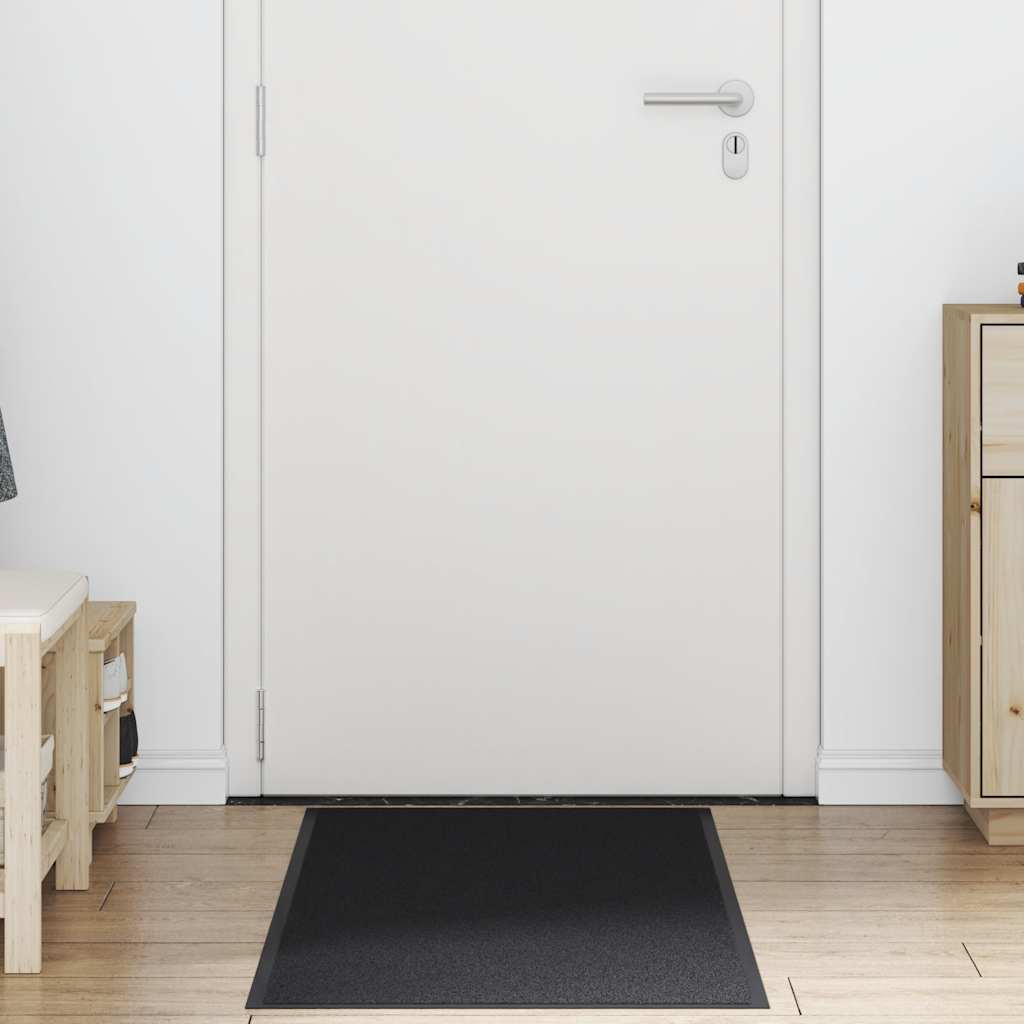 vidaXL Doormat Black 60x150 cm