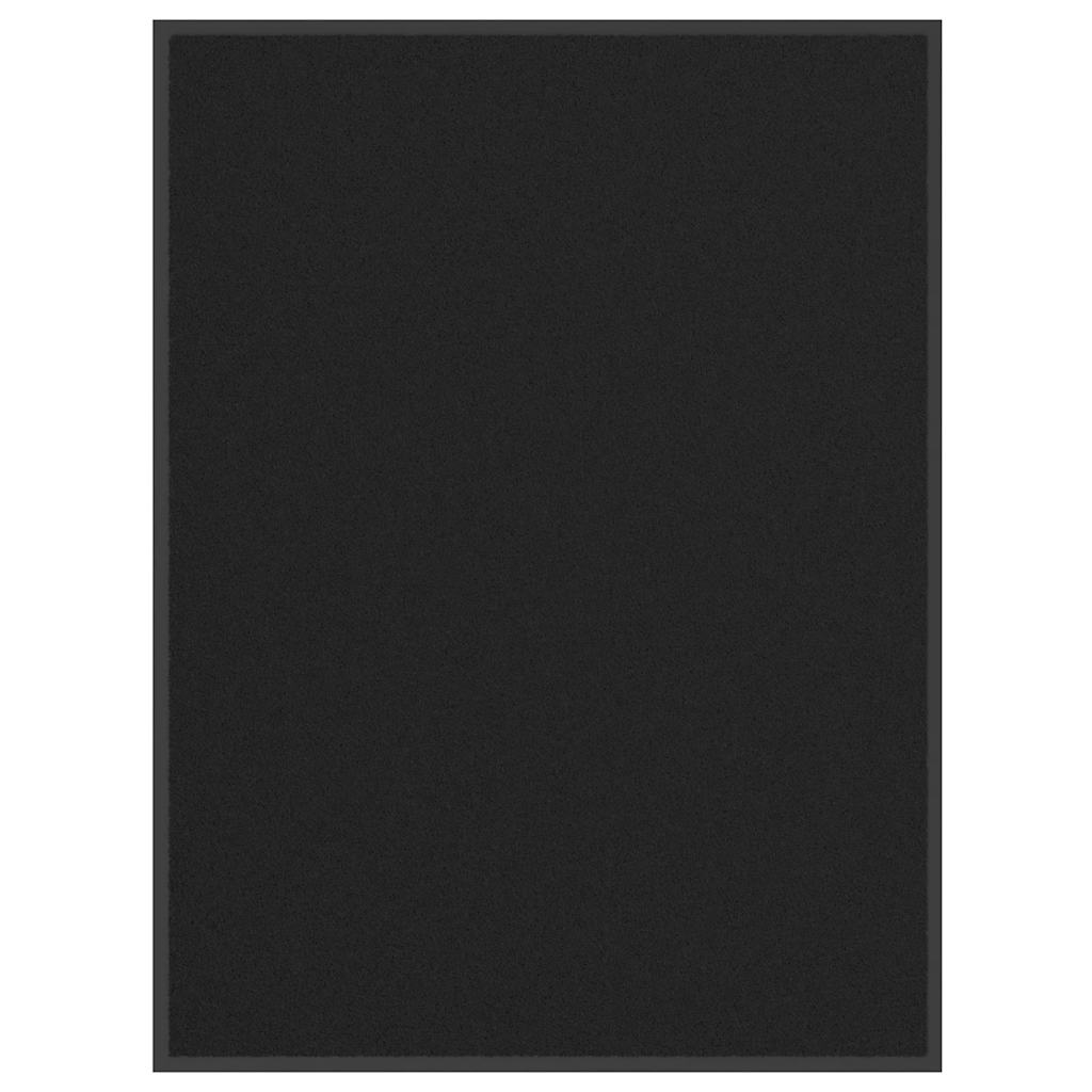 vidaXL Doormat Black 80x120 cm