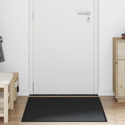 vidaXL Doormat Black 80x120 cm