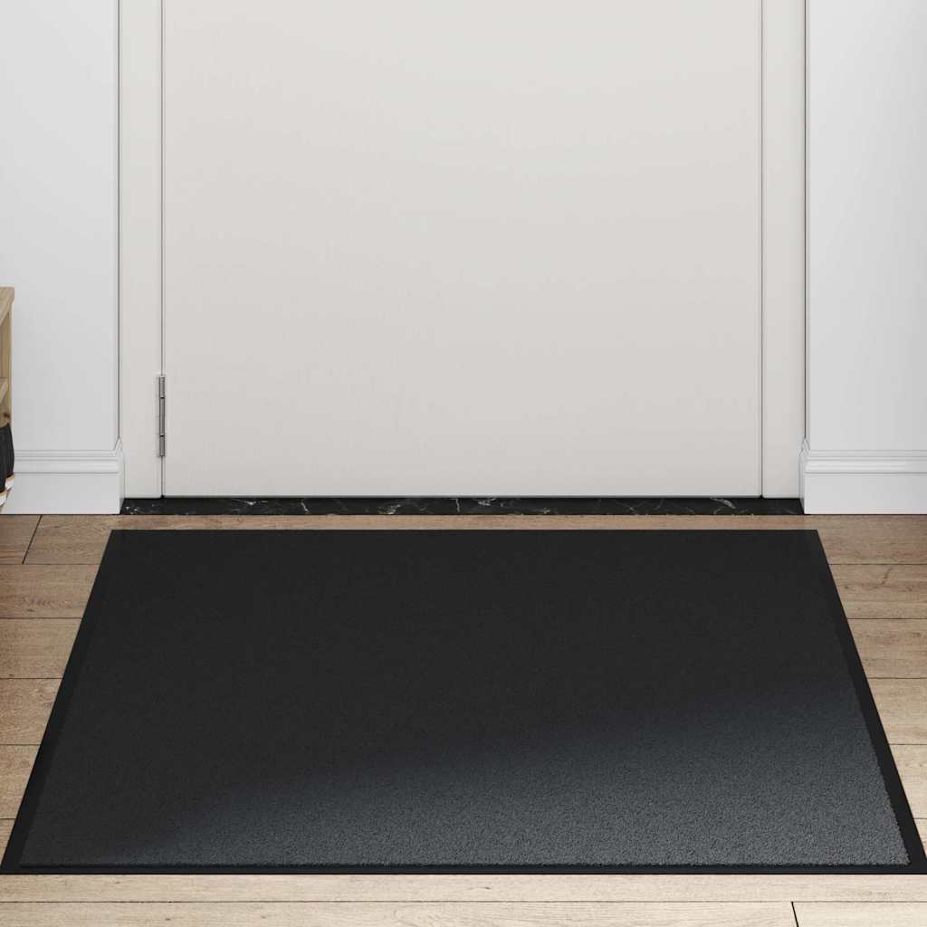 vidaXL Doormat Black 80x120 cm