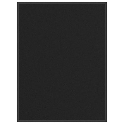 vidaXL Doormat Black 90x120 cm