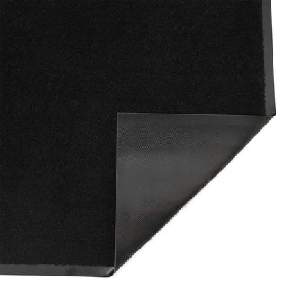 vidaXL Doormat Black 90x120 cm