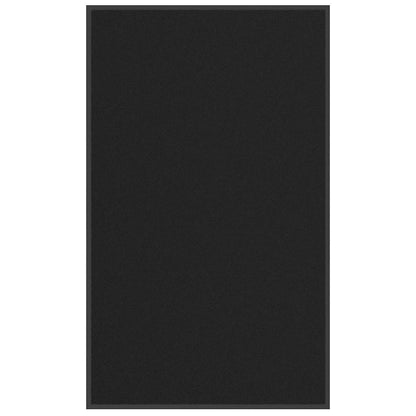 vidaXL Doormat Black 90x150 cm