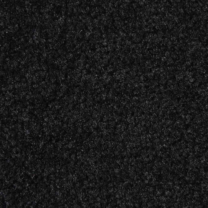 vidaXL Doormat Black 90x150 cm