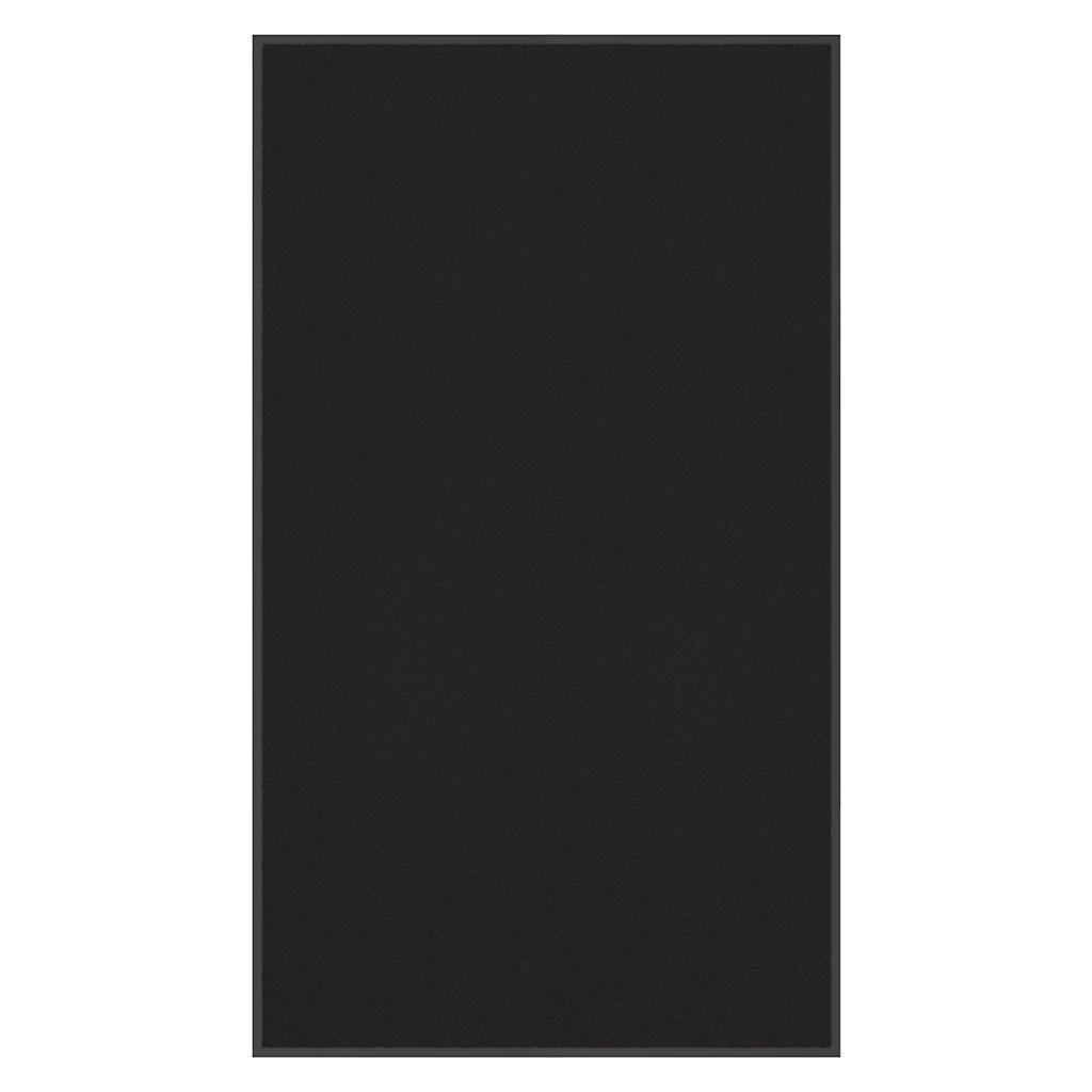 vidaXL Doormat Black 115x200 cm