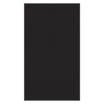 vidaXL Doormat Black 115x200 cm
